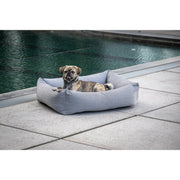 Laboni SMOOTH - OUTDOOR-Hundebett in BLACK SILK