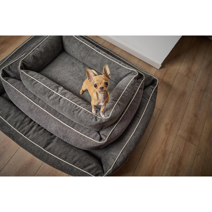 Laboni ORTHO ECO - Orthopädisches Hundebett in GRAPHITE