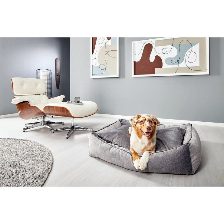 Laboni - CLASSIC Hundebett - GLAM SILVER