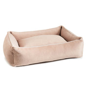 Laboni - CLASSIC Hundebett - BUFFALO CREME im Vintage-Leder-Look!