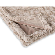 LABONI COZY BEIGE - Edle Webpelz-Decke