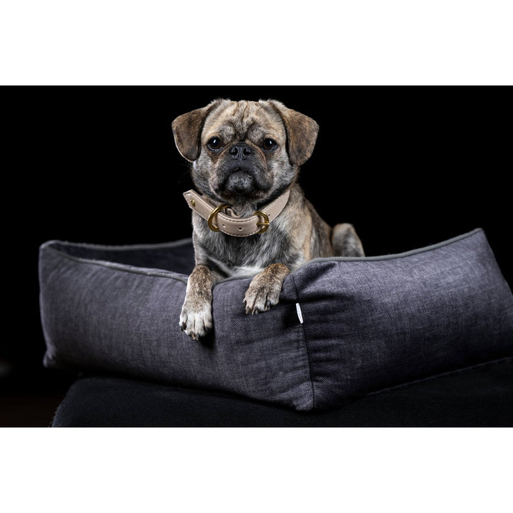 Laboni ORTHO GLAM - orthopädisches Hundebett in GRAPHITE