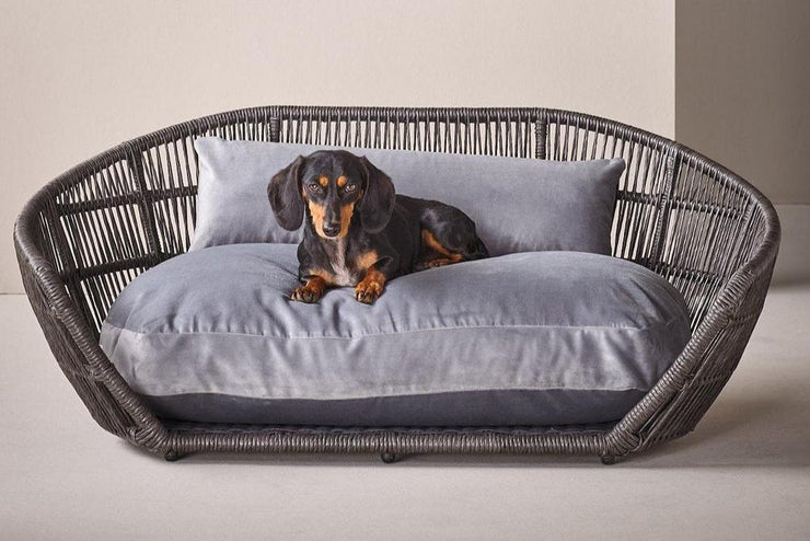 Laboni Prado Oxford - Design-Hundebett - Handarbeit aus Deutschland - Manufaktur - Nachhaltig und fair produziert - Design-Award Gewinner