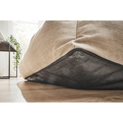 Laboni SMOOTH - OUTDOOR-Hundebett in BLACK SILK